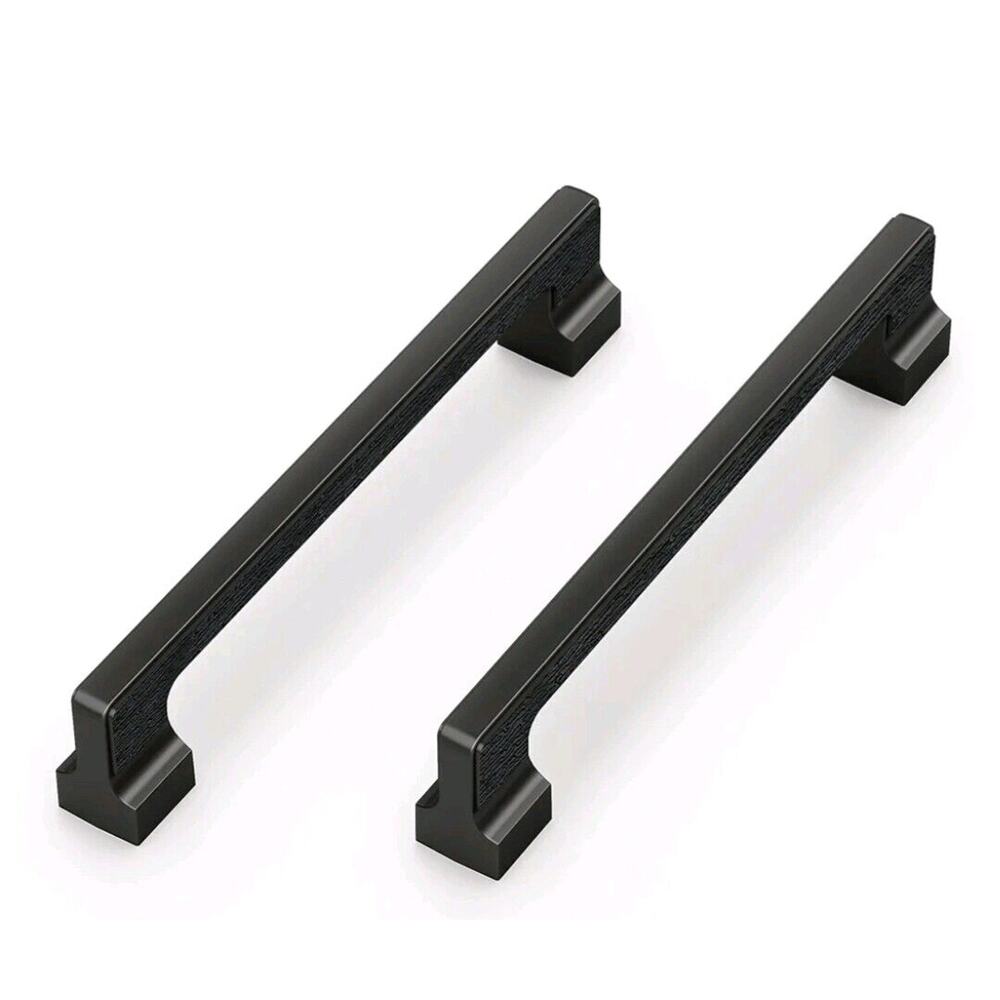 Cobbe 10 Matte Black 5 Inch Hole Center Cabinet & Drawer Pulls With Template